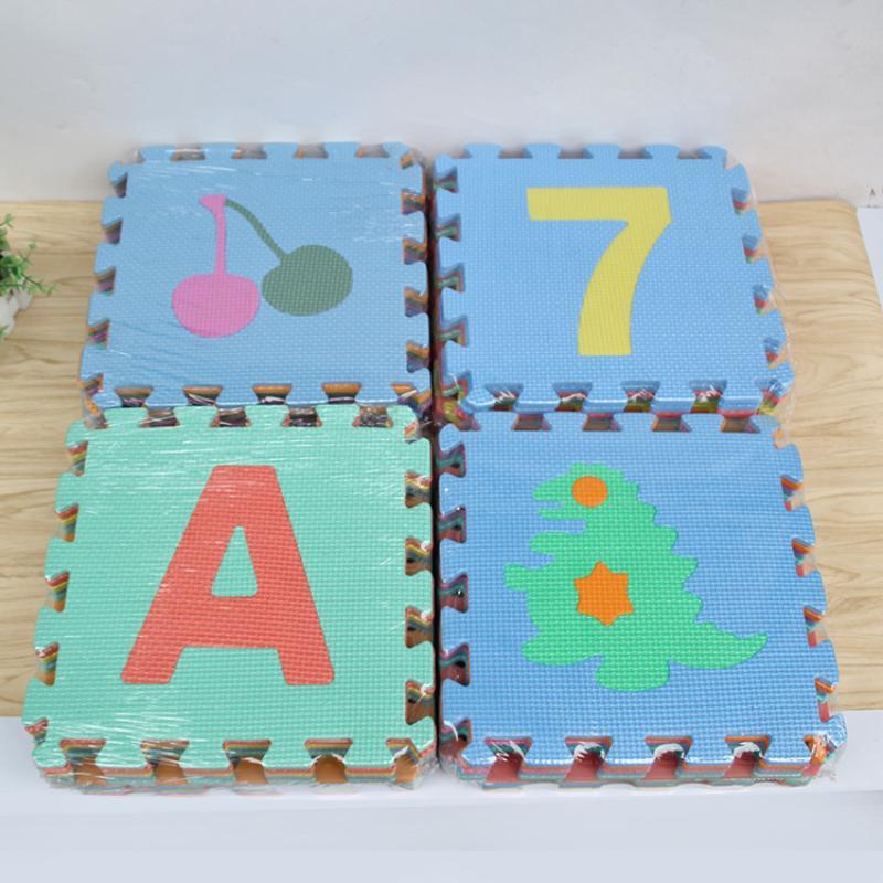 Kids Educational - Alphabet Numbers & More - Tapete de juego de espuma PE