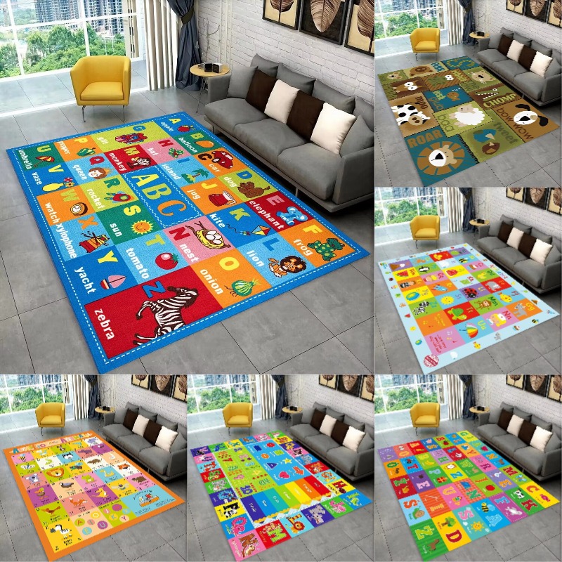 Abc Kids Early Education - Alfombra de Juego Educativa con el