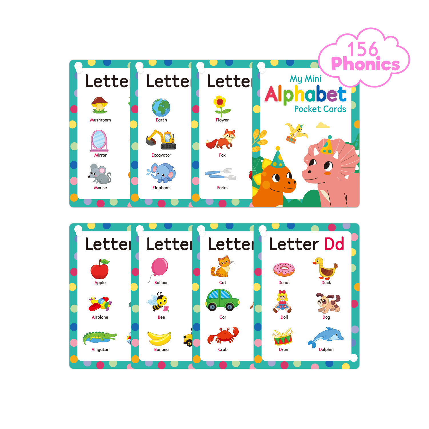 Tarjetas Flash ABC Phonics par - Abc Kids Early Education reseña y precio