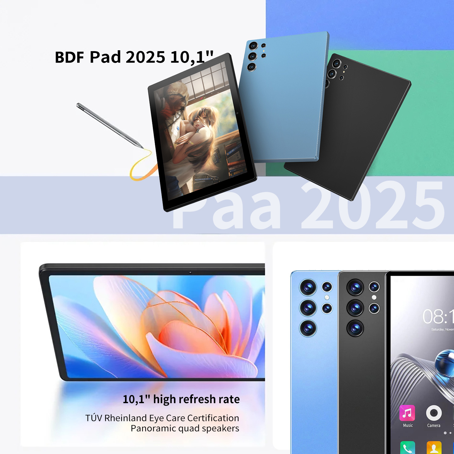 BDF-H39 nueva versión mejorada - Kids Education Tablets reseña y precio