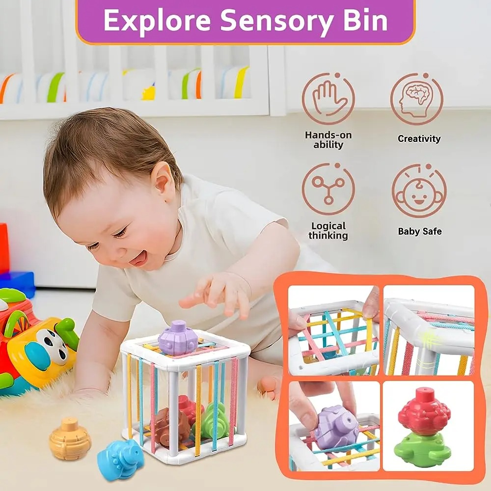 Cubo de Clasificación de Forma - Kids Education Toys reseña y precio