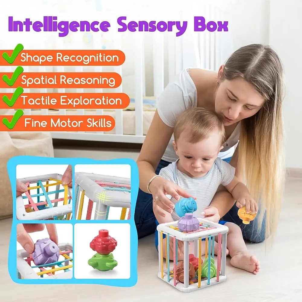 Cubo de Clasificación de Forma - Kids Education Toys reseña y precio