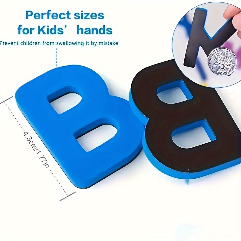 Pegatinas magnéticas con letra - Kids Educational - Alphabet Numbers & More reseña y precio