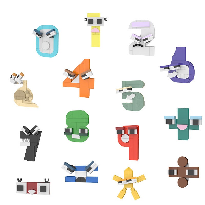 Número MOC creativo, alfabeto  - Kids Educational - Alphabet Numbers & More reseña y precio